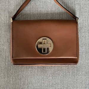 Kate spade brown leather cross body bag